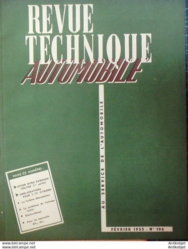 Revue technique panhard - technique, dyna