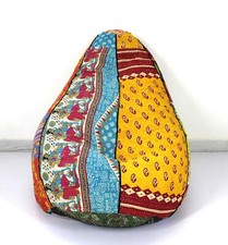 Sac de haricots Kantha vintage