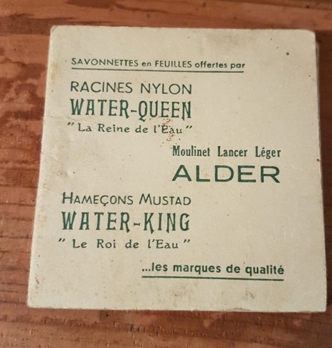Ancien carnet savonnettes - ancien,