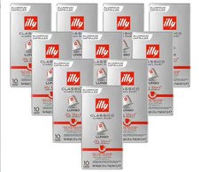 100 capsules café aluminium ILLY CLASSICO compatibles NESPRESSO. -