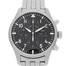 IWC Pilot's Watch Automatique 43mm Comme neuve IW377710 Acier inoxydable 2018