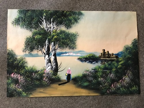 Beau tableau gouache - tableau,