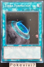 Carte YU-GI-OH! TERRA FORMATION LCKC-FR090 Secret Rare NEUF