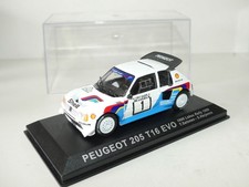 PEUGEOT 205 T16 RALLYE DES 1000 LACS 1986 T. SALONEN ALTAYA 1:43 1er