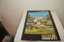 CATALOGUE FALLER HO ET N REALITE AUTOUR DU RAIL DECOR VILLE GARE MAQUETTE REVUE