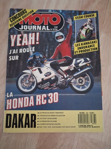 Moto journal 1988 - moto,