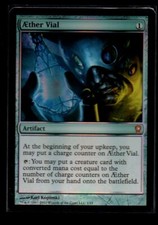 *MRM* ENGLISH FOIL Fiole d'Aether - Aether Vial  NM MTG FTV