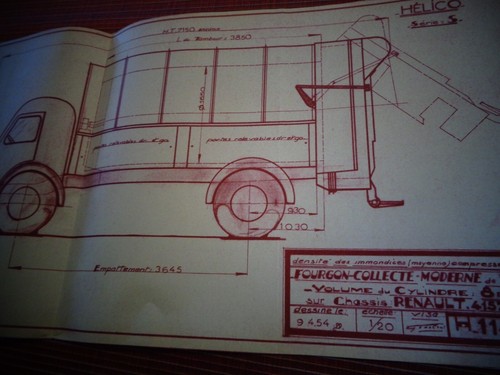 Plan schema ancien camion - plan,
