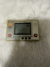 Tronica Space Rescue Game Clock Quartz Alarm Extra Screen Jeu LCD 1983 A91 