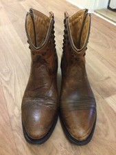 Bottes femme cuir frêne