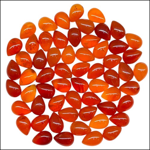 Pièces naturel cornaline - 60,