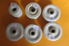 anciennes poulies porcelaine pour suspension Monte et Baisse