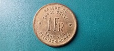 1 franc Congo Belge 1944 ou