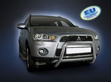 Pare Buffle Pour Mitsubishi Outlander 2010-2012 Homologue Inox Ø 60mm U-Typ
