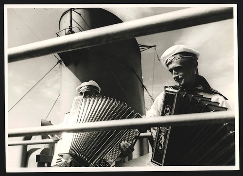 Photographie marins jouant