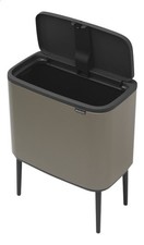 315787 Bo Touch Bin Poubelle Acier Inoxydable Platinum 31,5 x 54 x 68 cm