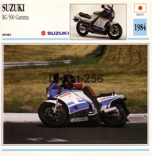 Fiche moto suzuki rg - fiche,