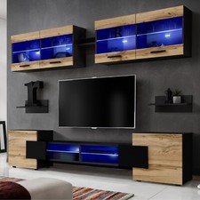 NOUVEAU komodee Ensemble de Meubles Foggia Eclairage Optionale Pour Salon LED