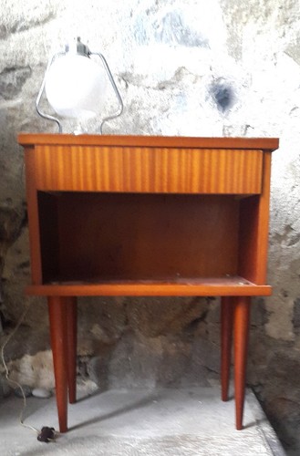 Chevet vintage pieds - , fuseaux