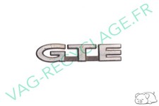 ♻️Logo coffre malle arrière "GTE" 811853750B Audi 80 B2