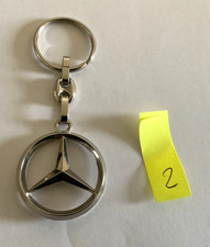 Porte Clefs voiture Mercedes Benz - Étoile logo métal-garage-vintage -keychain-2