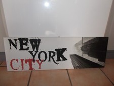 tableau toile 30x90cm New york-londres-states