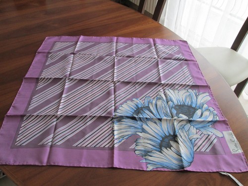Foulard carré soie pierre - foulard, en