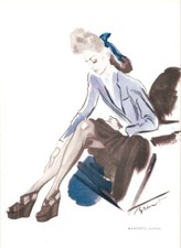 PUBLICITE PAPIER DESSIN DE