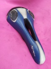 SAN MARCO U.S PATENT AERO SADDLE BLUE VINTAGE SELLE BLEUE VELO BICYLE LOOK KG253