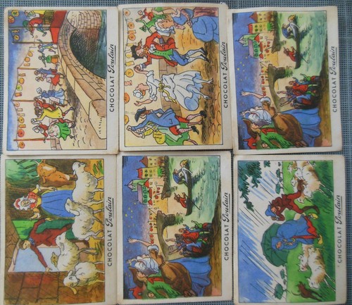 Lot cartes chocolat poulain - lot,