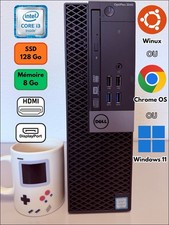 ? PC DELL OptiPlex 3040 SFF – i3 / 8Go / SSD 128Go - Choix du système