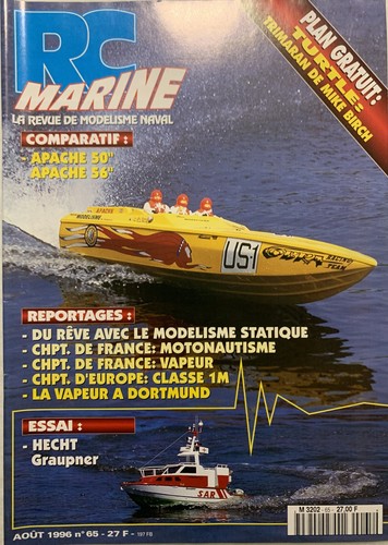 Revue marine 08 96 - revue, n°65