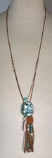 Collier matière naturelle