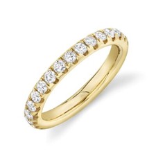 14K or Jaune Diamant Bague