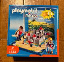 Playmobil Micro chateau des Chevaliers 4333 - Boite neuve jamais ouverte