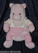 Peluche doudou winnie - winnie, rose