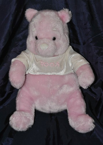 Peluche doudou winnie - doudou, rose