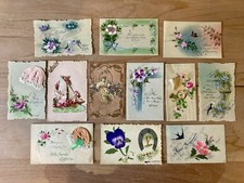  12 Cartes postales anciennes