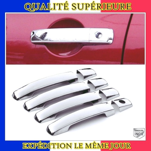 Chrome couvre poignees porte - 4,