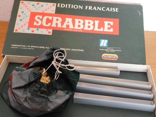 Vintage scrabble jeux des mots - vintage,
