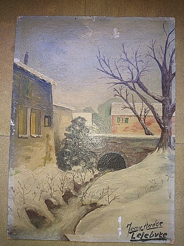Ancienne belle peinture - belle,