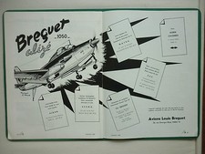 9/1959 RARE PUB AVION BREGUET 1050 ALIZE AERONAVALE MARINE ROBERT ROUX AD