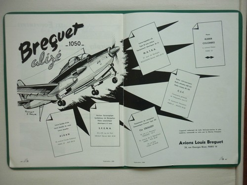 1959 rare pub avion - 9/1959, breguet