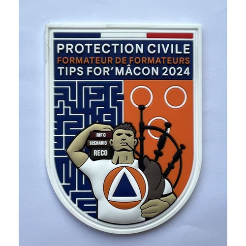 Ecussons protection civile - protection,