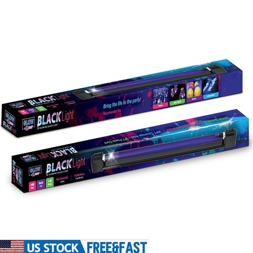 Glow black light fixture 24in - glow,