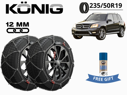 Chaines neige konig 12mm - neige,