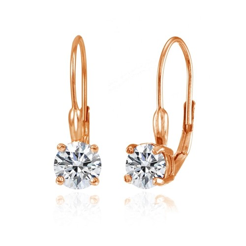Rond boucles oreilles - rond,