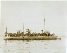 France, Marine Militaire, Torpilleur de Haute Mer, Le Hallebarde Vintage citrate