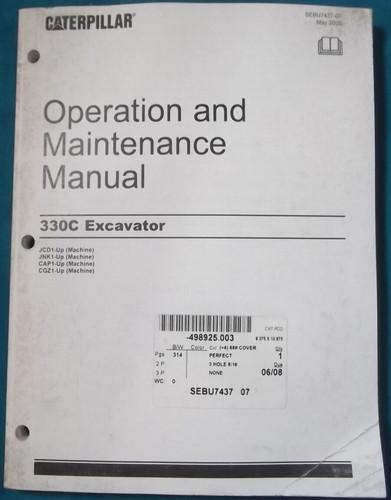 Cat caterpillar 330c - 330c, l