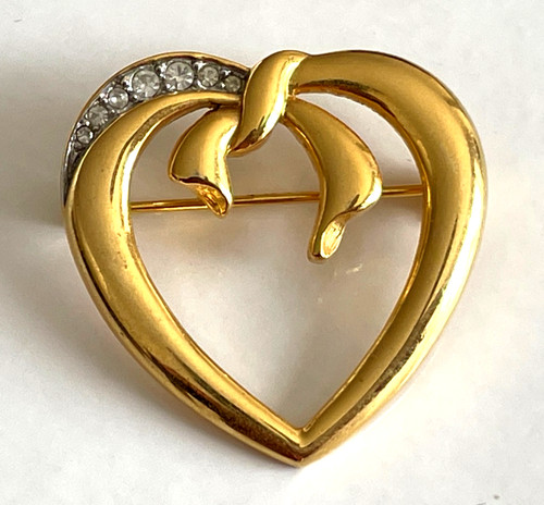 Petite broche chic - chic, doré